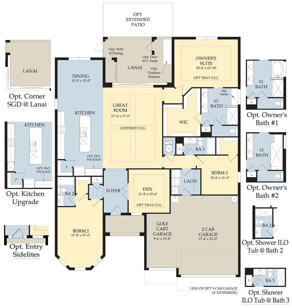 Dartmouth II Floor Plan in Somerset at The Plantation, Fort Myers by Pulte